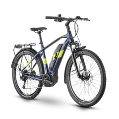 Bicicleta Electrica Oras Raymon CrossRay E 3.0 - 27.5 Inch, L, Albastru - T350