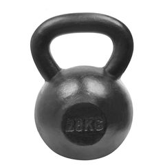 Kettlebell Otel - 28 Kg, Negru