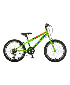 Bicicleta Copii Polar Sonic - 20 Inch, Verde-Portocaliu