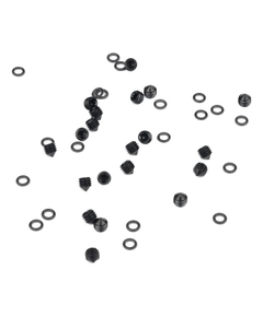 Set Screw/O-Ring Banjo Bolt Bleed - Black