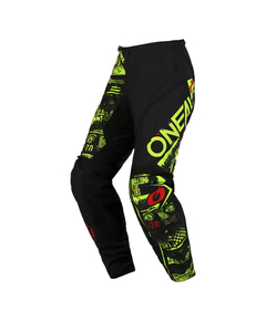 Pantaloni O'Neal Element Attack V.23 - 32/48, Negru-Galben Neon