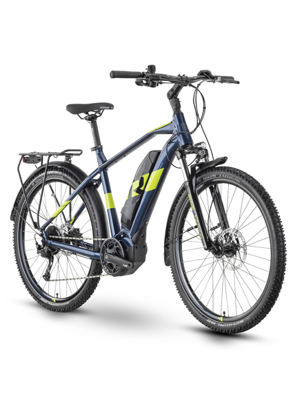 Bicicleta Electrica Oras Raymon CrossRay E 3.0 - 27.5 Inch, L, Albastru - T350