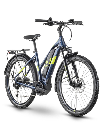 Bicicleta Electrica Oras Raymon CrossRay E 3.0 Lady - 27.5 Inch, L, Albastru - T350