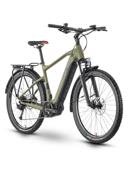 Bicicleta Electrica Oras Raymon CrossRay E 5.0 - 27.5 Inch L, Verde