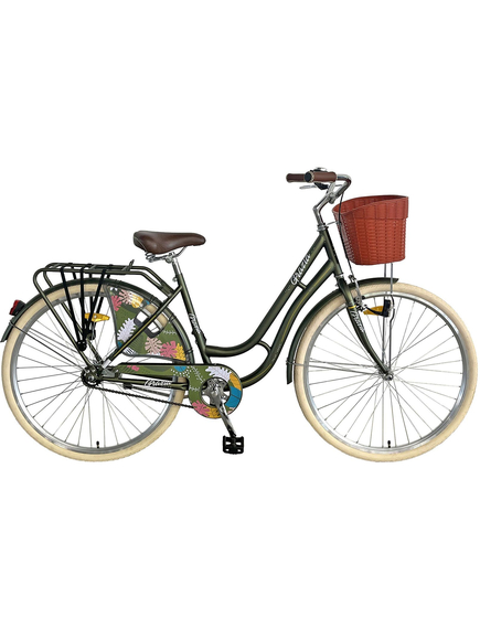 Bicicleta Oras Polar Grazia 1s - 28 Inch, L, Verde