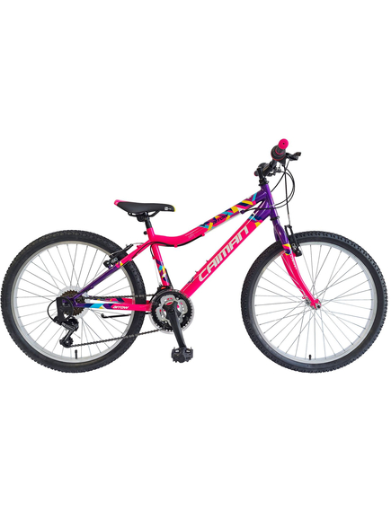 Bicicleta Copii Polar Caiman Arrow - 24 Inch, Roz