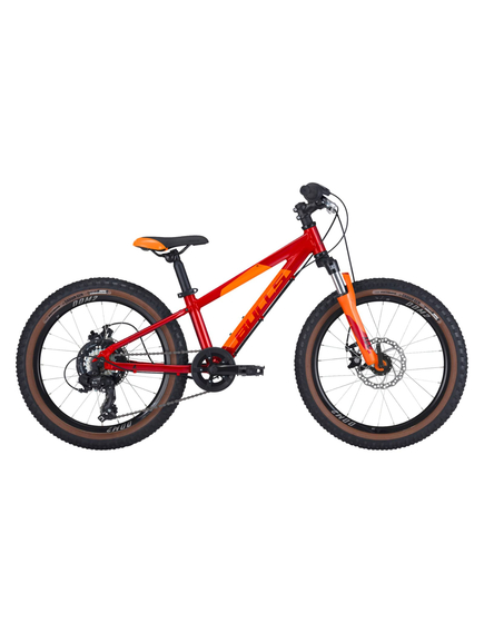 Bicicleta Copii Bulls Tokee 20 Disc - 20 Inch, Rosu-Portocaliu, Culoare produs: Rosu/Portocaliu