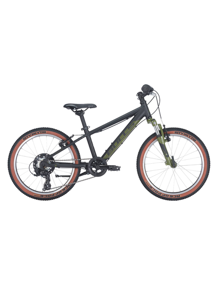 Bicicleta Copii Bulls Tokee 20 - 20 Inch, Negru-Verde, Culoare produs: Negru/Verde