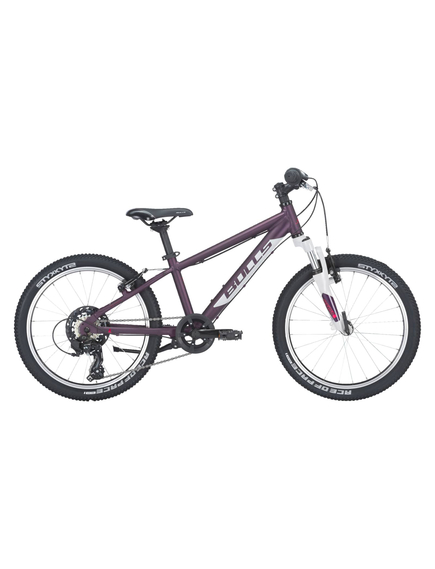 Bicicleta Copii Bulls Tokee 20 - 20 Inch, Violet, Culoare produs: Violet