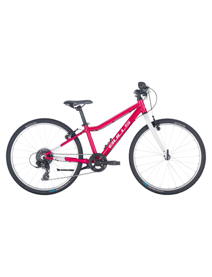 Bicicleta Copii Bulls Tokee Lite 24  - 24 Inch, XS, Rosu, Culoare produs: Rosu