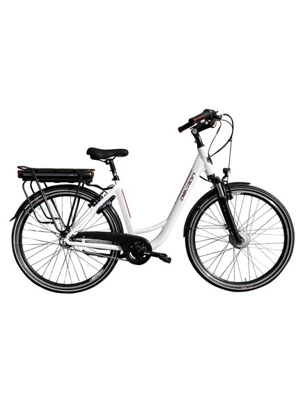 Bicicleta Electrica Devron 28120 VCN7 - 28 Inch, M, Alb