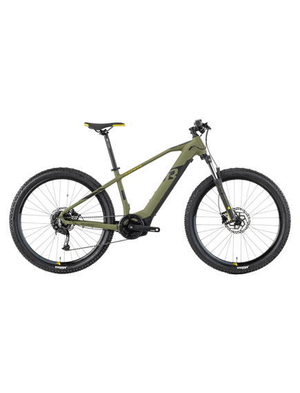 Bicicleta Electrica Raymon HardRay E 4.0 - 27.5 Inch, L, Verde