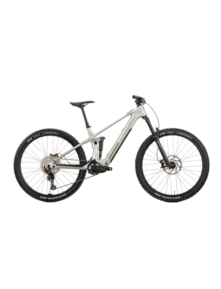 Bicicleta Electrica Raymon Full Suspension Airok 2025 - 29 Inch, S, Argintiu - Deore, Marime produs: S