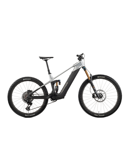 Bicicleta Electrica Raymon Full Suspension Tarok Ultra 2025 - 29/27.5 Inch, XL, Negru-Argintiu - X0 AXS, Marime produs: XL