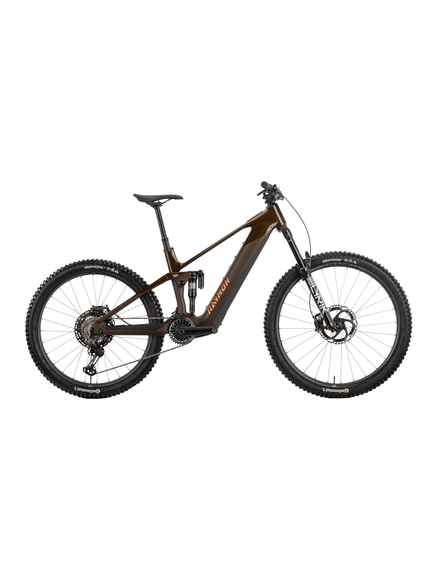 Bicicleta Electrica Raymon Full Suspension Tarok Air 2025 - 29/27.5 Inch, L, Maro - XTR, Marime produs: L