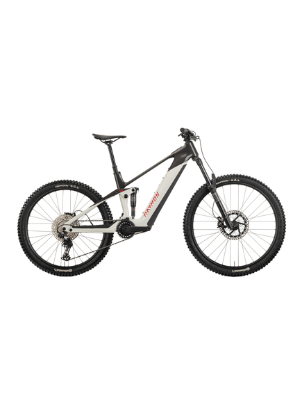 Bicicleta Electrica Raymon Full Suspension Tarok 2025 - 29/27.5 Inch, L, Alb-Negru - Deore, Culoare produs: Alb/Negru, Marime produs: L