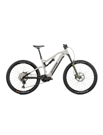 Bicicleta Electrica Raymon Full Suspension Trailray 150 Ultra 2025 - 29 Inch, S, Alb - XT, Marime produs: S