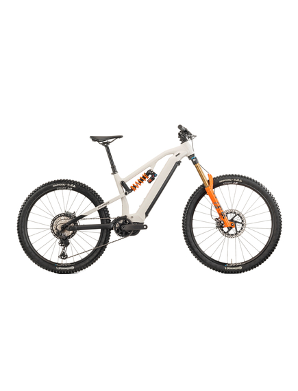 Bicicleta Electrica Raymon Full Suspension Trailray 180 Ultra 2025 - 29 Inch, M, Alb - XT, Marime produs: M