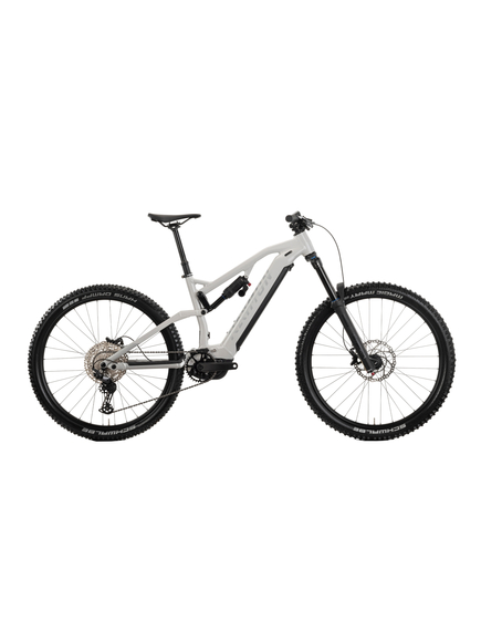 Bicicleta Electrica Raymon Full Suspension Trailray 170 2025 - 29 Inch, M, Alb - Deore, Culoare produs: Alb, Marime produs: M