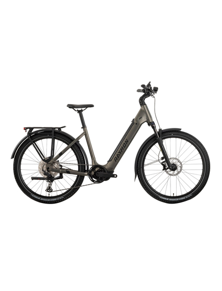 Bicicleta Electrica Raymon Oras Tourray Pro Wave 2025 - 27.5 Inch, XL, Maro - Deore, Culoare produs: Maro, Marime produs: XL