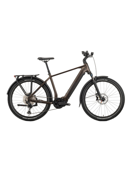 Bicicleta Electrica Raymon Oras Tourray Ultra 720 Diamond 2025 - 27.5 Inch, S, Maro - XT, Marime produs: S