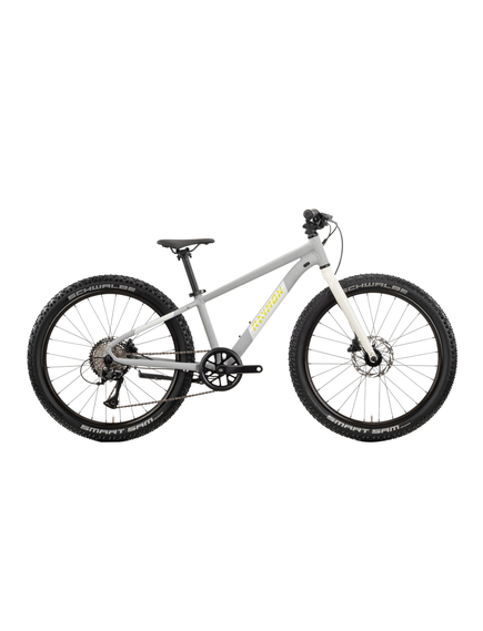 Bicicleta Copii Raymon Yanga 24 Pro 2025 - 24 Inch, Gri - Acera