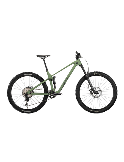 Bicicleta Full Suspension Raymon Rokua 150 Pro 2025 - 29 inch, S, Verde - XT, Marime produs: S