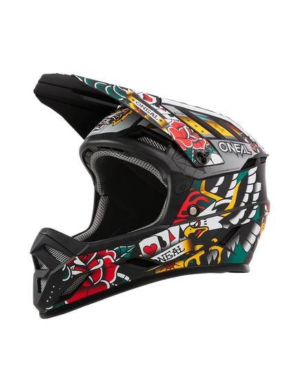 Casca Ciclism O'Neal Backflip Helmet Inked V.24 - 55-56 Cm, S, Policolor