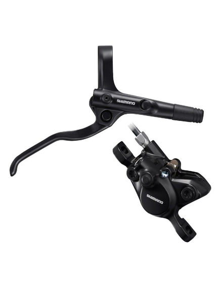 Frana hidraulica disc dreapta-spate Shimano BL-MT200, Conducta 2000mm, Negru, fara ambalaj