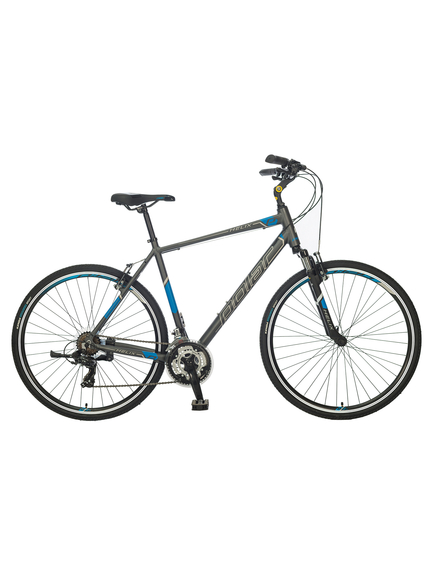 Bicicleta Trekking Polar Helix - 28 Inch, XL, Gri-Albastru