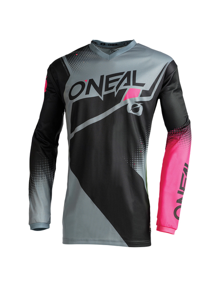 Bluza Femei O'Neal Element Racewear V.22 - M, Negru-Gri-Roz