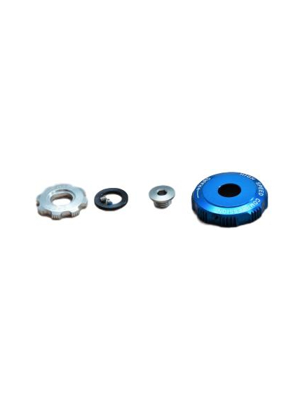 Adjuster Knob Kit, Compression Damper, Mission Control Dh - 2010 Boxxer Team/Wc (Low Speed, High Speed, Retaining Screw) Cannot Be Used With 2011 Compression Damper.