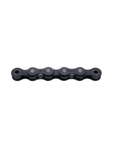 Lant KMC B1 Wide Black, 1/2"x1/8", singlespeed clasic, negru