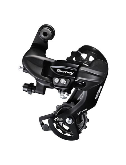 Schimbator Spate Shimano Tourney ARDTY300D - 6/7 Viteze, Negru