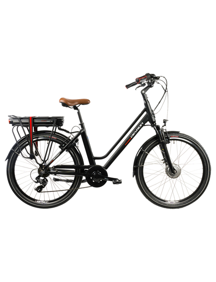 Bicicleta Electrica Devron 26120 2020 - 26 Inch, M, Negru
