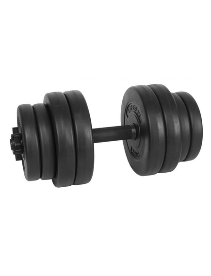 Set Gantera Strong - 15 Kg, Negru