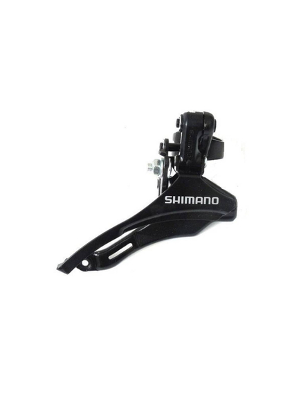 Schimbator Fata Shimano FD-TY300-DS6 - 3 x 6/7 Viteze, tragere sus, Negru