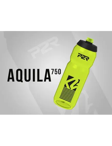 Bidon Apa pentru ciclism P2R Aquila 750 ml, Verde-Negru