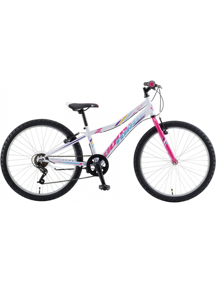 Bicicleta Copii Booster 2023 Turbo - 24 Inch, Alb